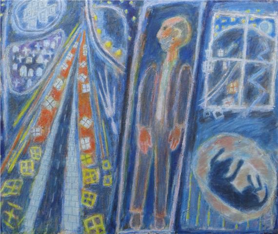 Figure and Surroundings by Ernest Zobole, 1994