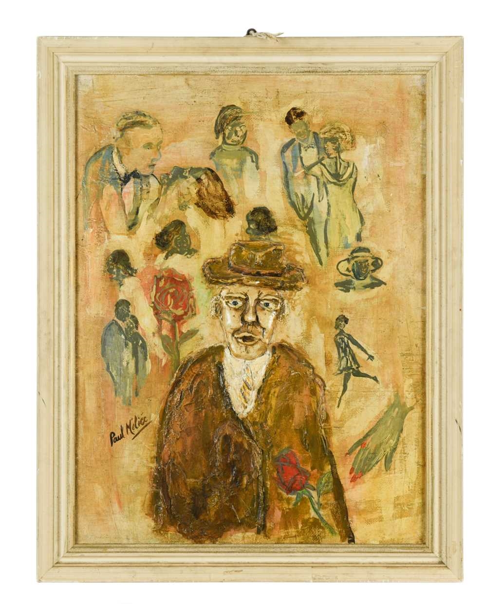 Artwork by Paul Melice, Witchcraft at the Black Tree; The Tall Story; Adieu Jeunesse, Made of oil on board