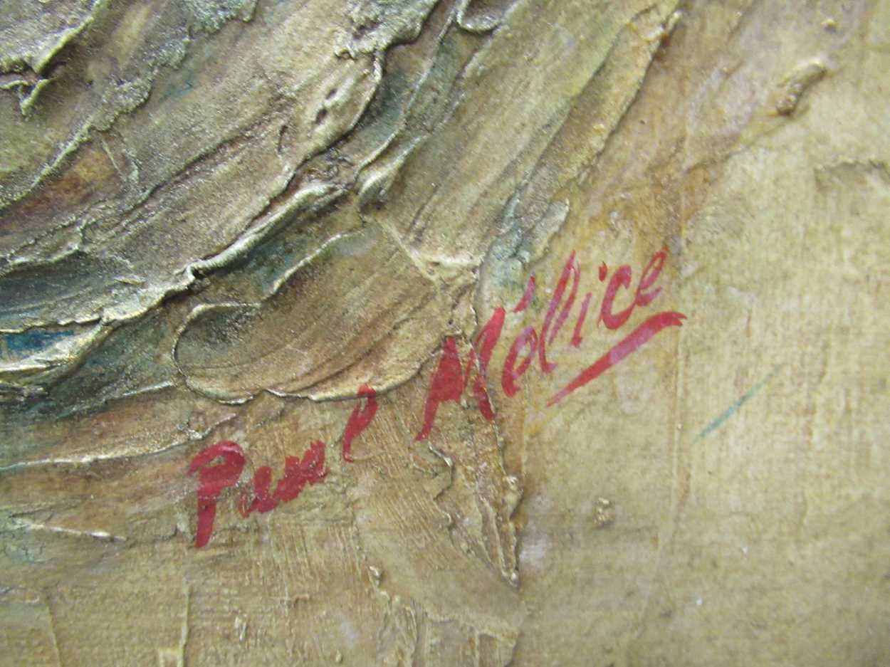 Artwork by Paul Melice, Witchcraft at the Black Tree; The Tall Story; Adieu Jeunesse, Made of oil on board