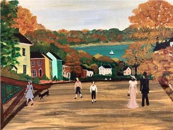 Oct. Afternoon on Canal Street - John J. Loeper