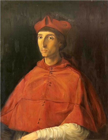''Portrait of a Cardinal'' by Raffaello Sanzio