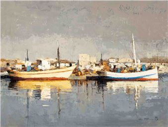 Harbour scene - Carlos Puntis