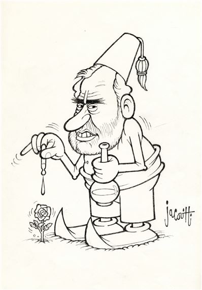 benito-jacovitti-caricature-di-politici-italiani-mutualart