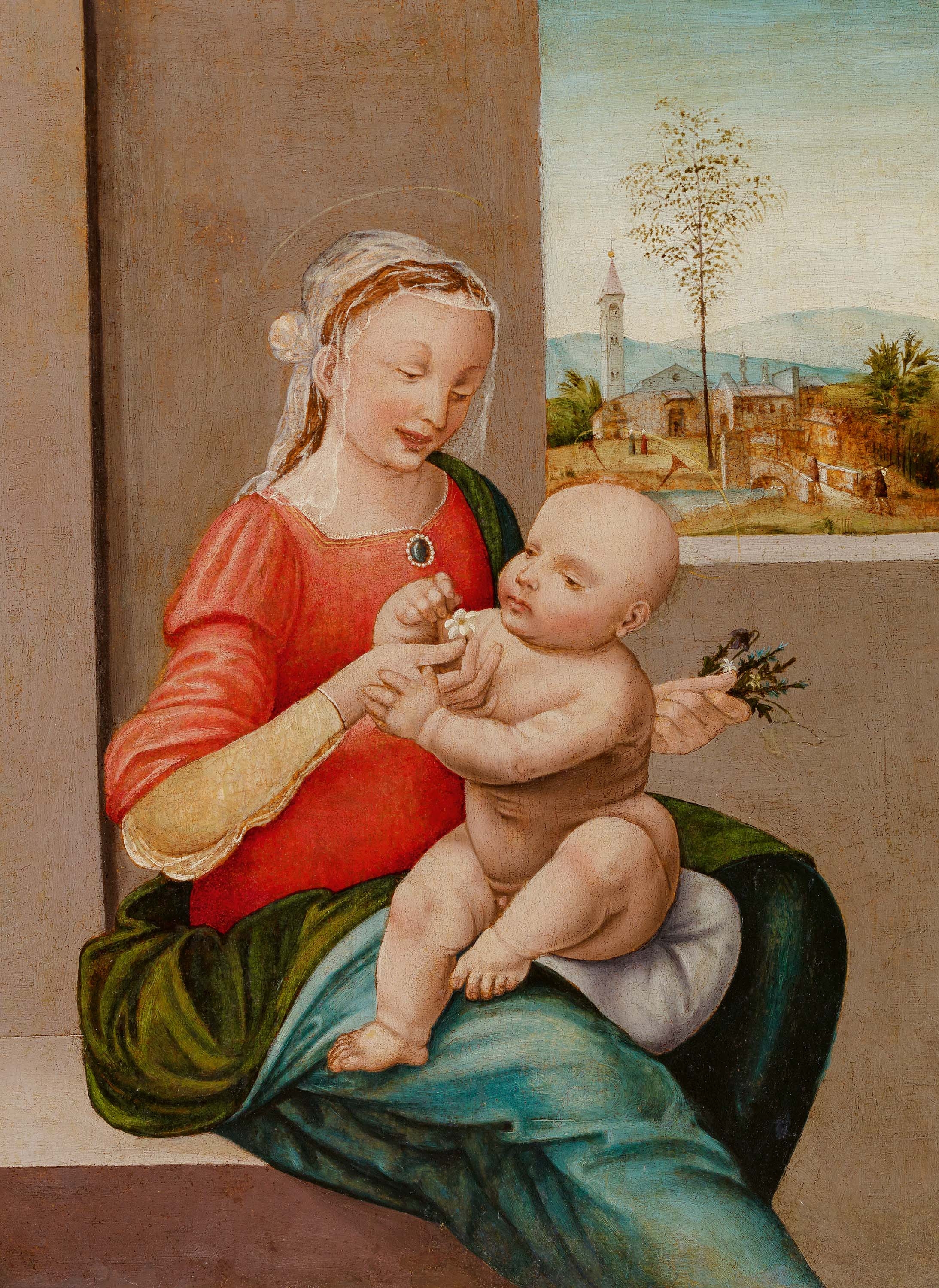 Virign and Child. by Leonardo da Vinci