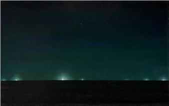 Squid Boats on the Gulf of Siam: Early Morning - Stephen Hannock