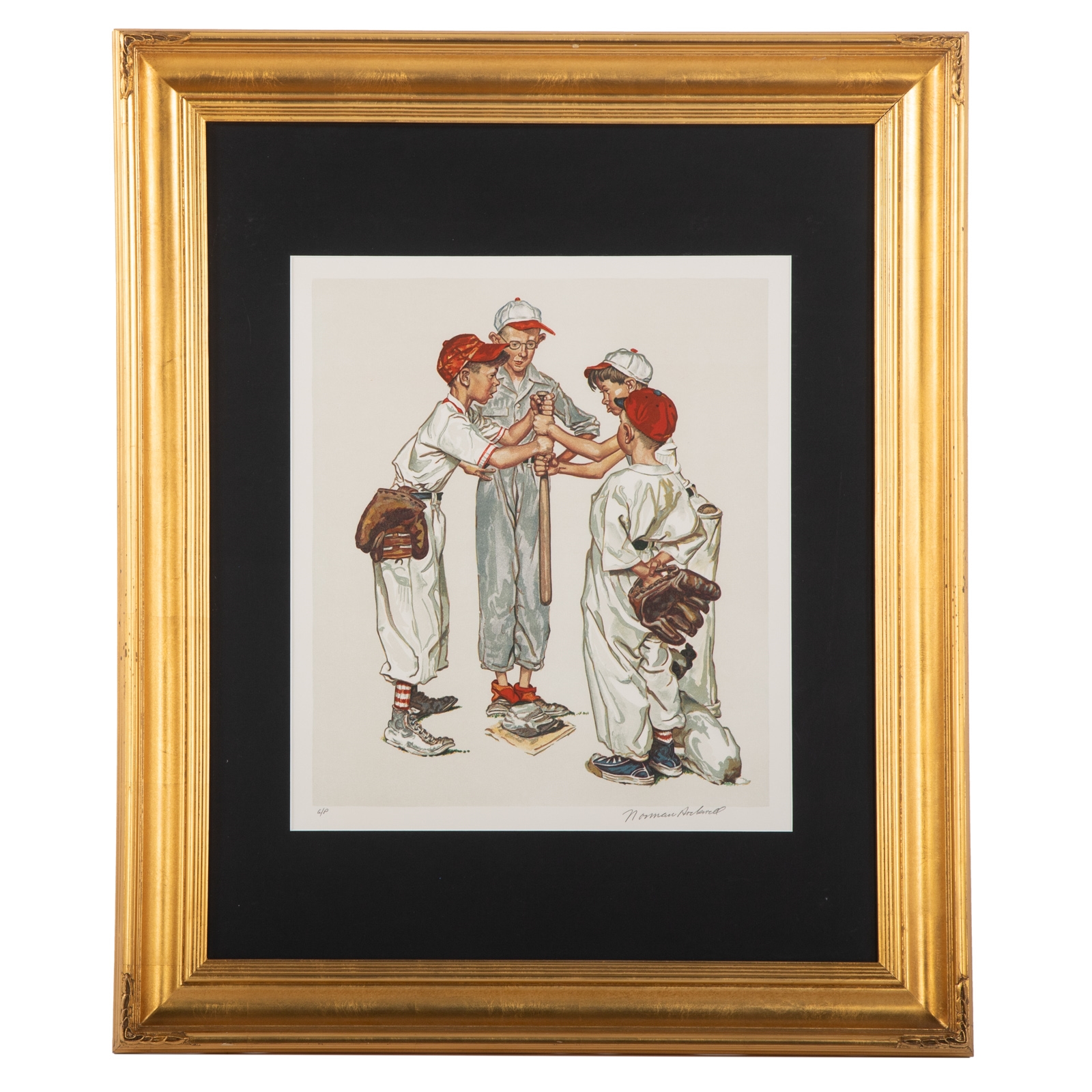Norman Rockwell | Baseball | MutualArt