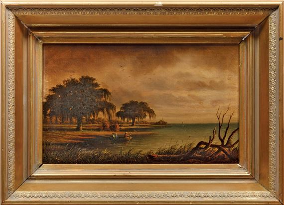 Harold Rudolph | Fishing on the Louisiana Bayou | MutualArt