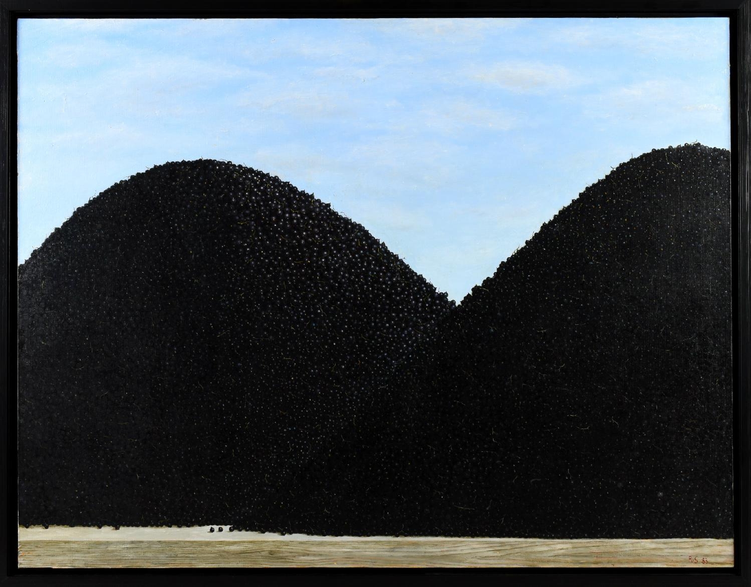 Black currant hills. by Philip von Schantz, 1983