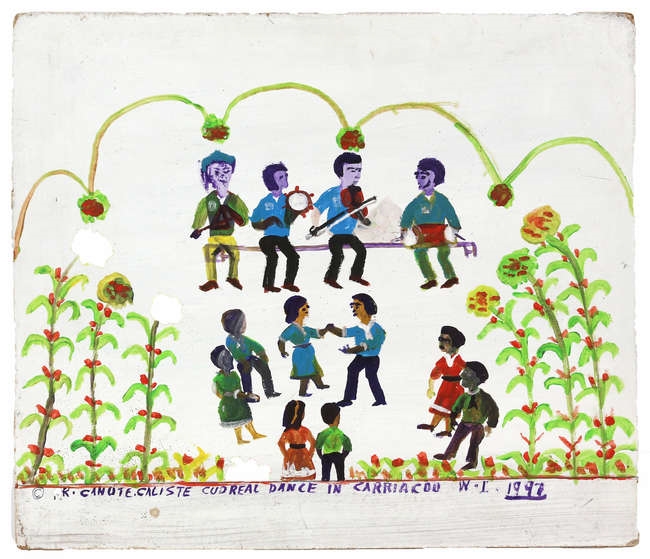Canute Caliste Cudreal dance in Carriacou, W. I. 1997 (1997) MutualArt