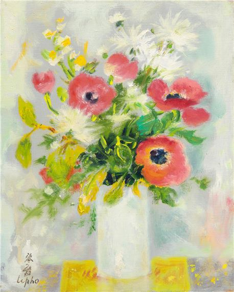 Les pavôts by Lê Ph?, Painted circa 1979