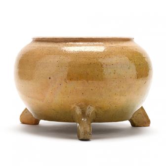 Rare Form Tripod Bowl or Planter - Auman Pottery