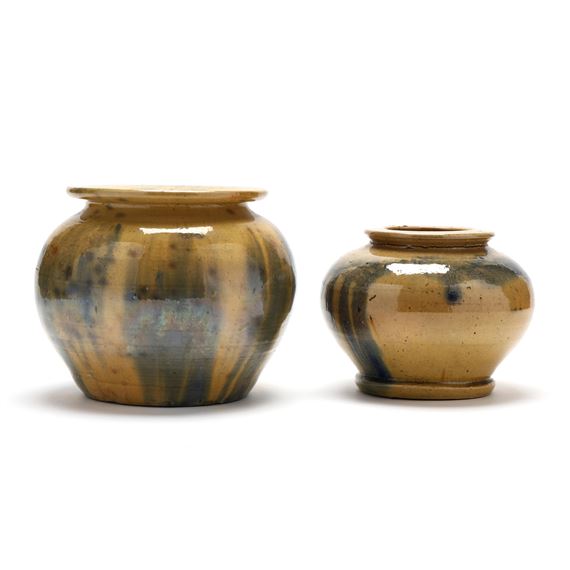 Two Bowls by Auman Pottery
