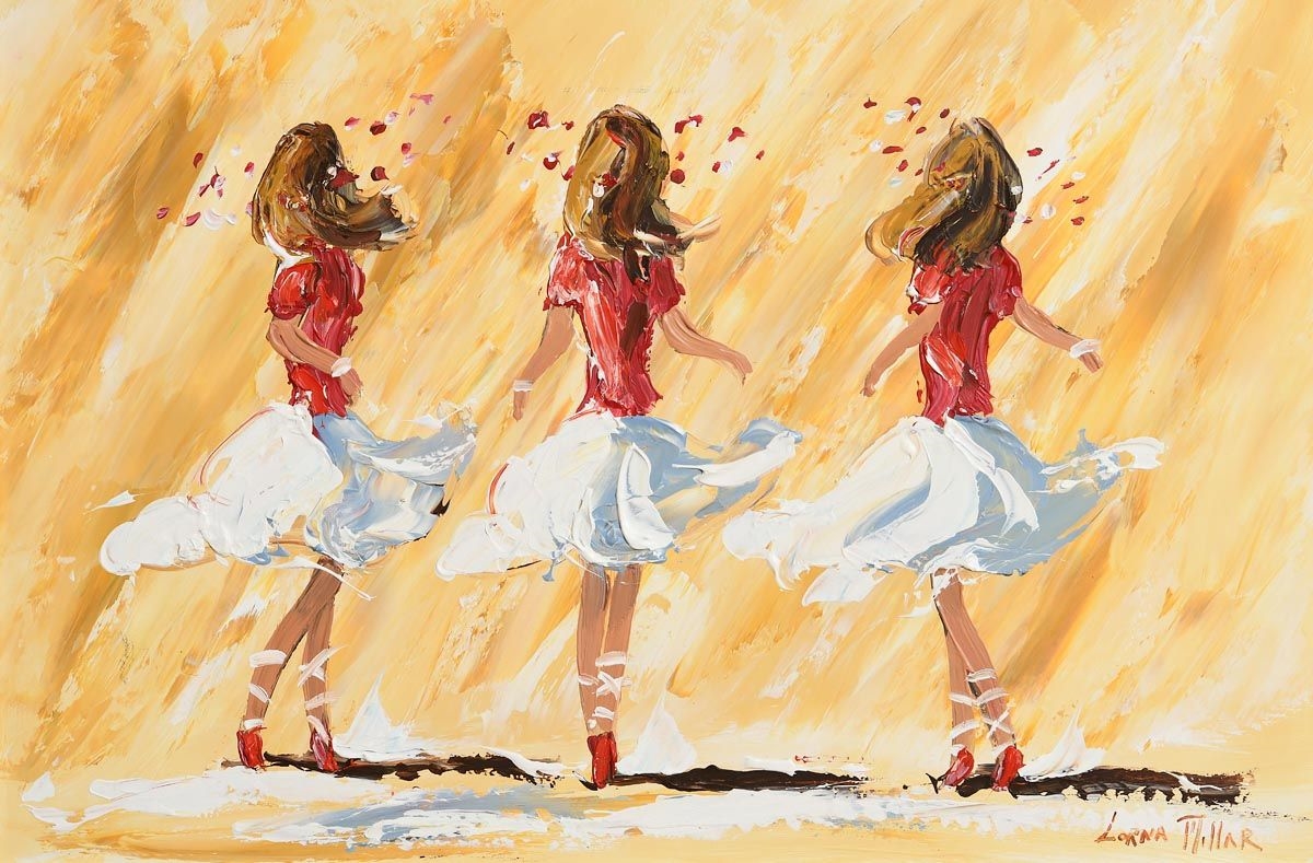 Three Dancers by Lorna Millar