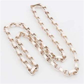 A Sven Erik Högberg silver necklace - Sven Erik Högberg