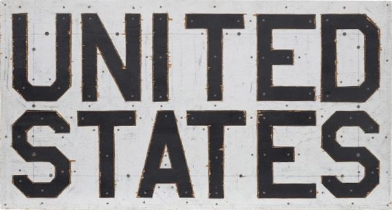 United States by Tom Sachs, Executed in 2014