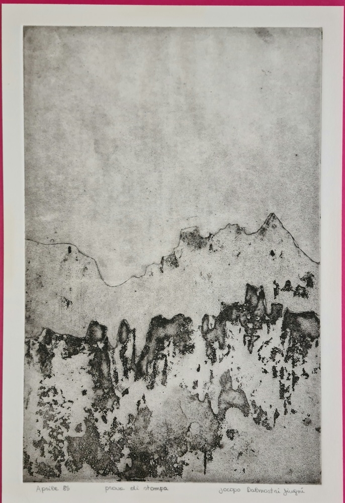 Artwork by Jacopo  Dalmastri Giugni, Untitled, Made of engraving