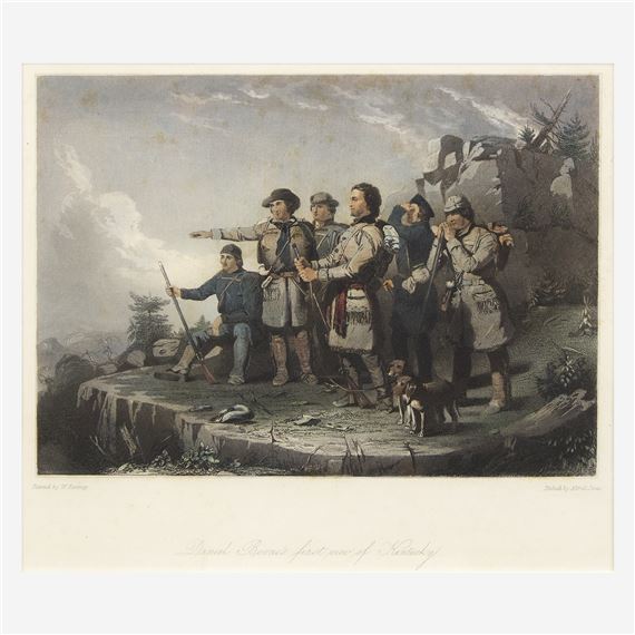 William Ranney | Two Works: Daniel Boone's First View of Kentucky and ...