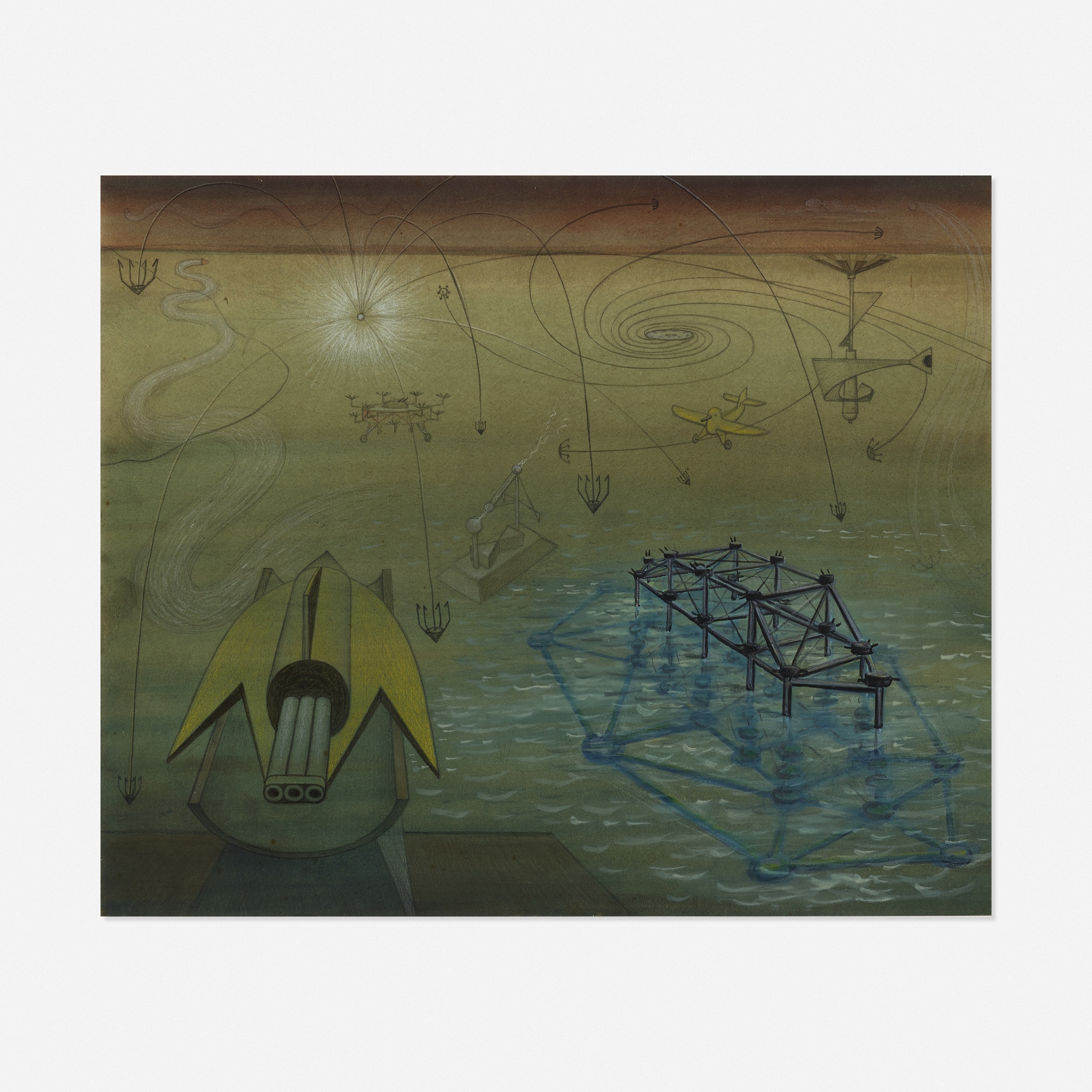 Clay Edgar Spohn | Torpedo Assault (1942) | MutualArt