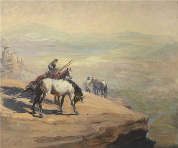 Looking Down to Shiprock by Raphael Lillywhite