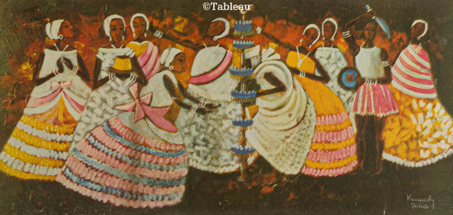 Artwork by Kennedy Bahia, Baianas, Made of giclee