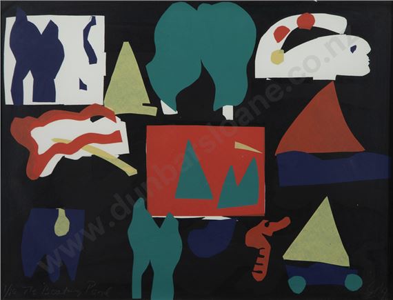 The Boating Pond by Gordon Crook, 1993