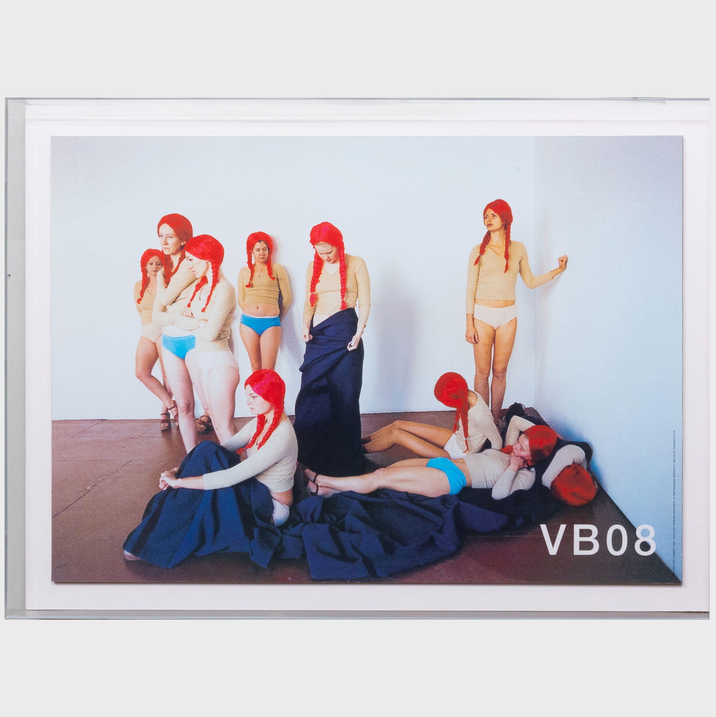 Artwork by Vanessa Beecroft, VBOB, Made of prints