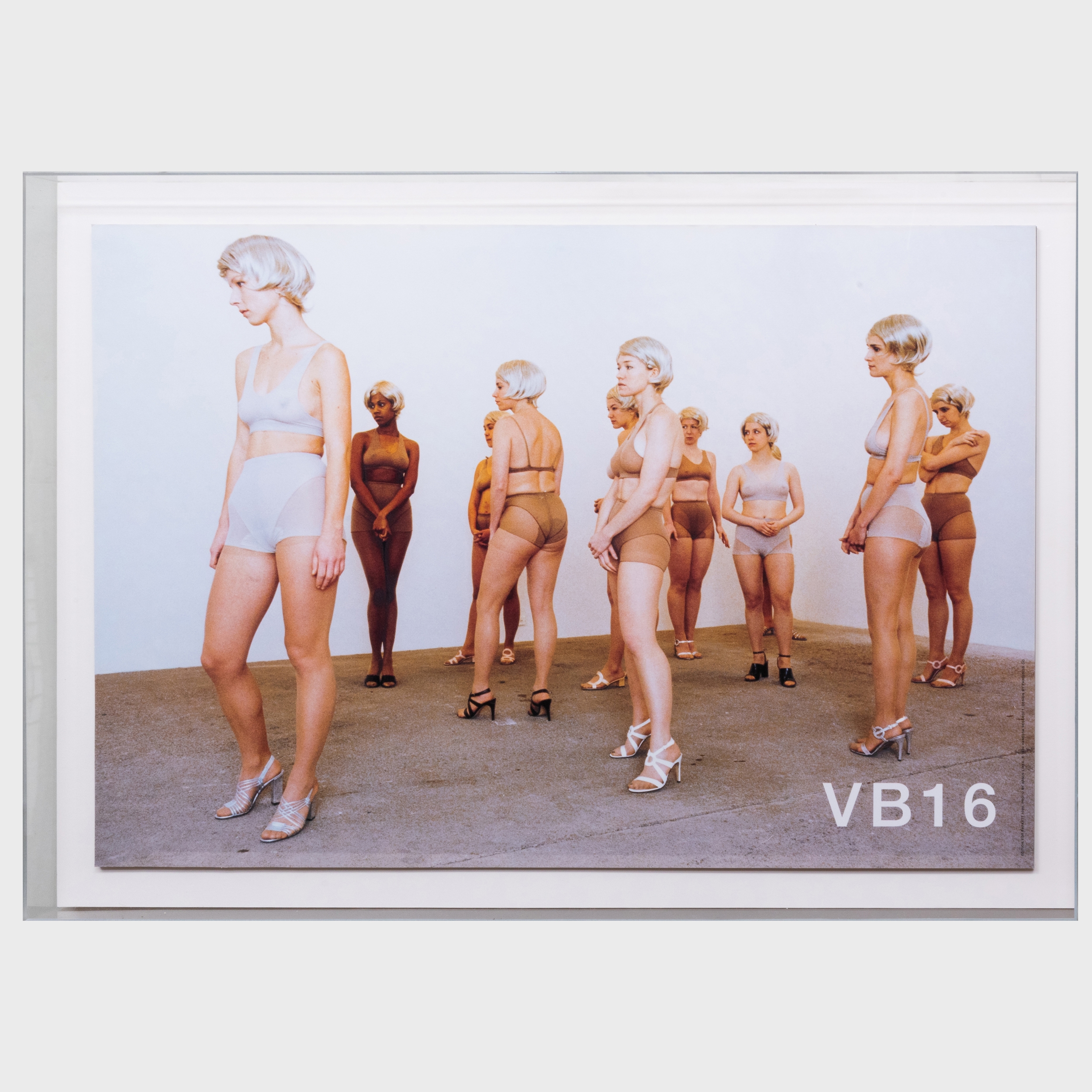 Artwork by Vanessa Beecroft, VBOB, Made of prints