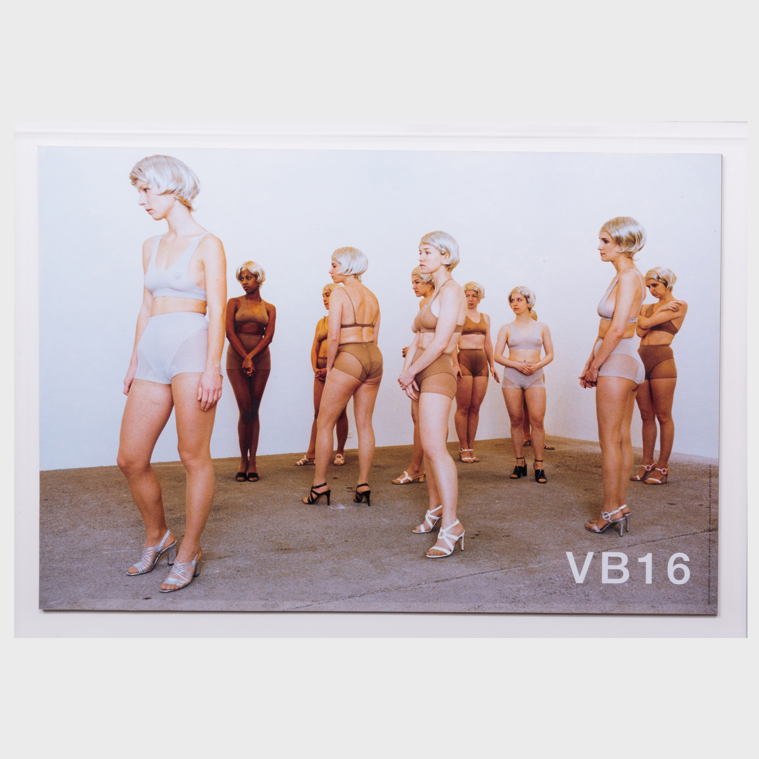 Artwork by Vanessa Beecroft, VBOB, Made of prints