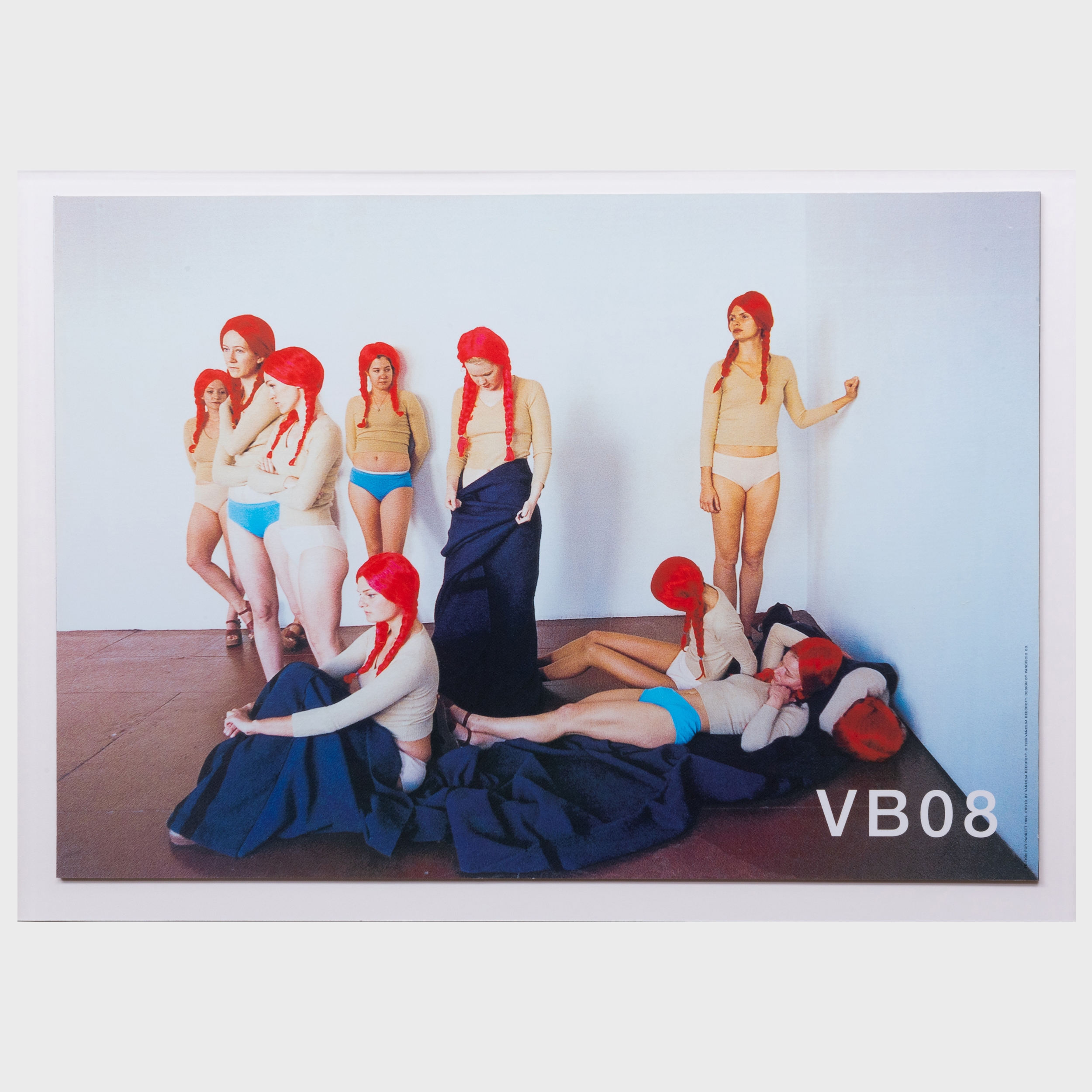 Artwork by Vanessa Beecroft, VBOB, Made of prints