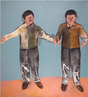 Deux personnages - Apostolos Georgiou