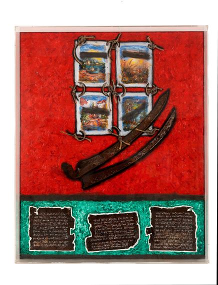 Der brief der nicht ankam kunst fur das volk by Yiannis Psychopedis, 1994