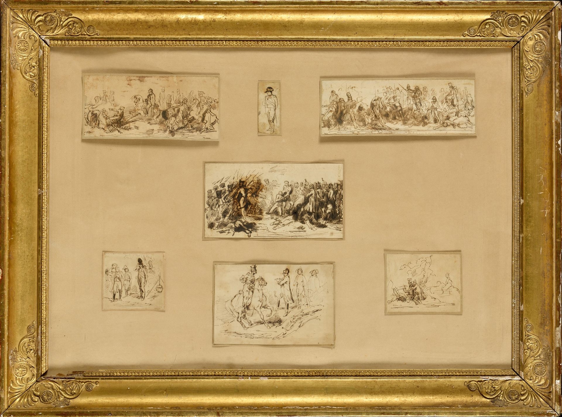 Denis Auguste Marie Raffet | The Emperor Napoleon I, Battle of Waterloo ...