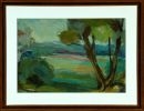 Artwork by Josef Eberl, Landschaft, Made of Gouache