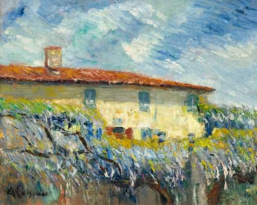 Gustave Loiseau、Bord de riviere Gustave Loiseau | Bord de la rivière, la Seine à Portejoie