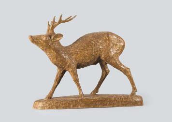 Stag by Kosho Hashimoto, 1981