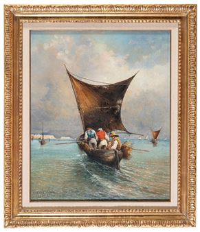 VELE IN LAGUNA - Conrad Hector Rafaele Carelli