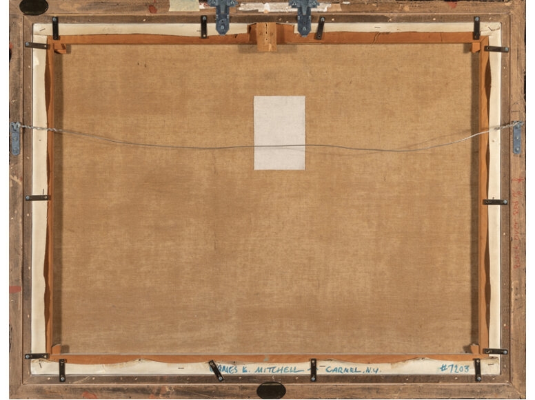 Artwork by James Mitchell, Out at Sea, Made of Oil on canvas