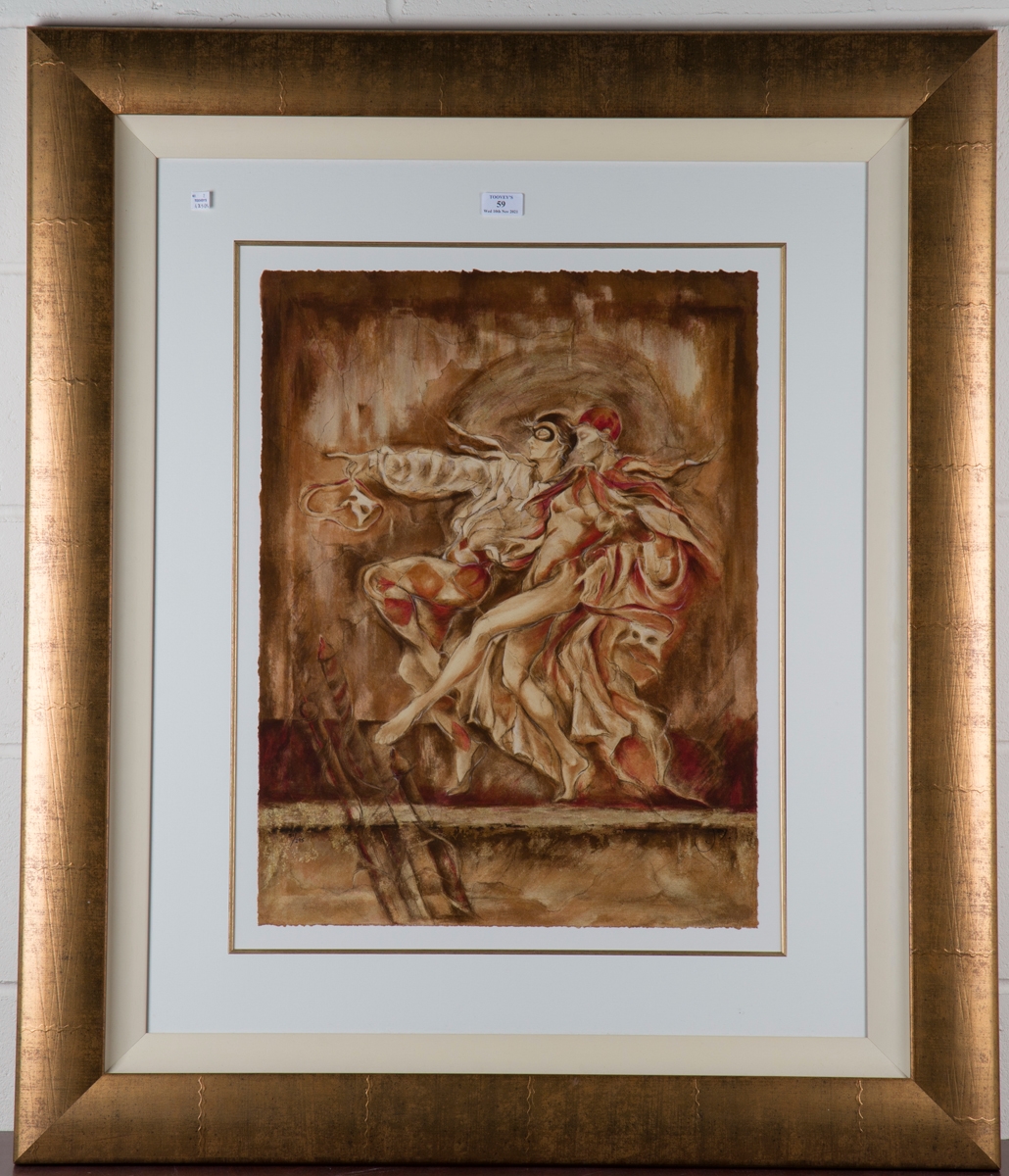 Joy KirtonSmith Two Dancers MutualArt