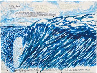 No Title (When I went) - Raymond Pettibon