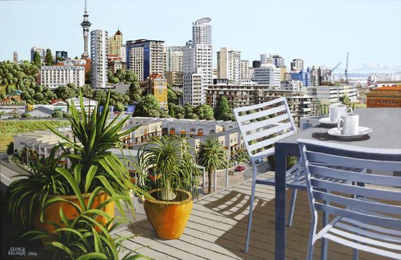 Augustus Terrace by George Baloghy, dated 2004