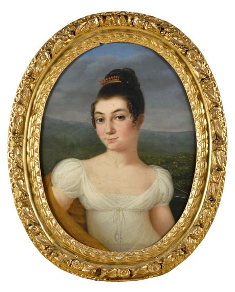 Guillaume-Désiré-Joseph Decamps | Portrait of Eglée Vanlerberghe ...