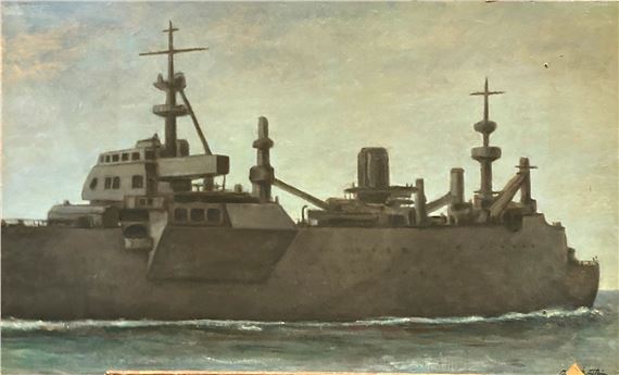 Claude Volkenstein | War ship | MutualArt