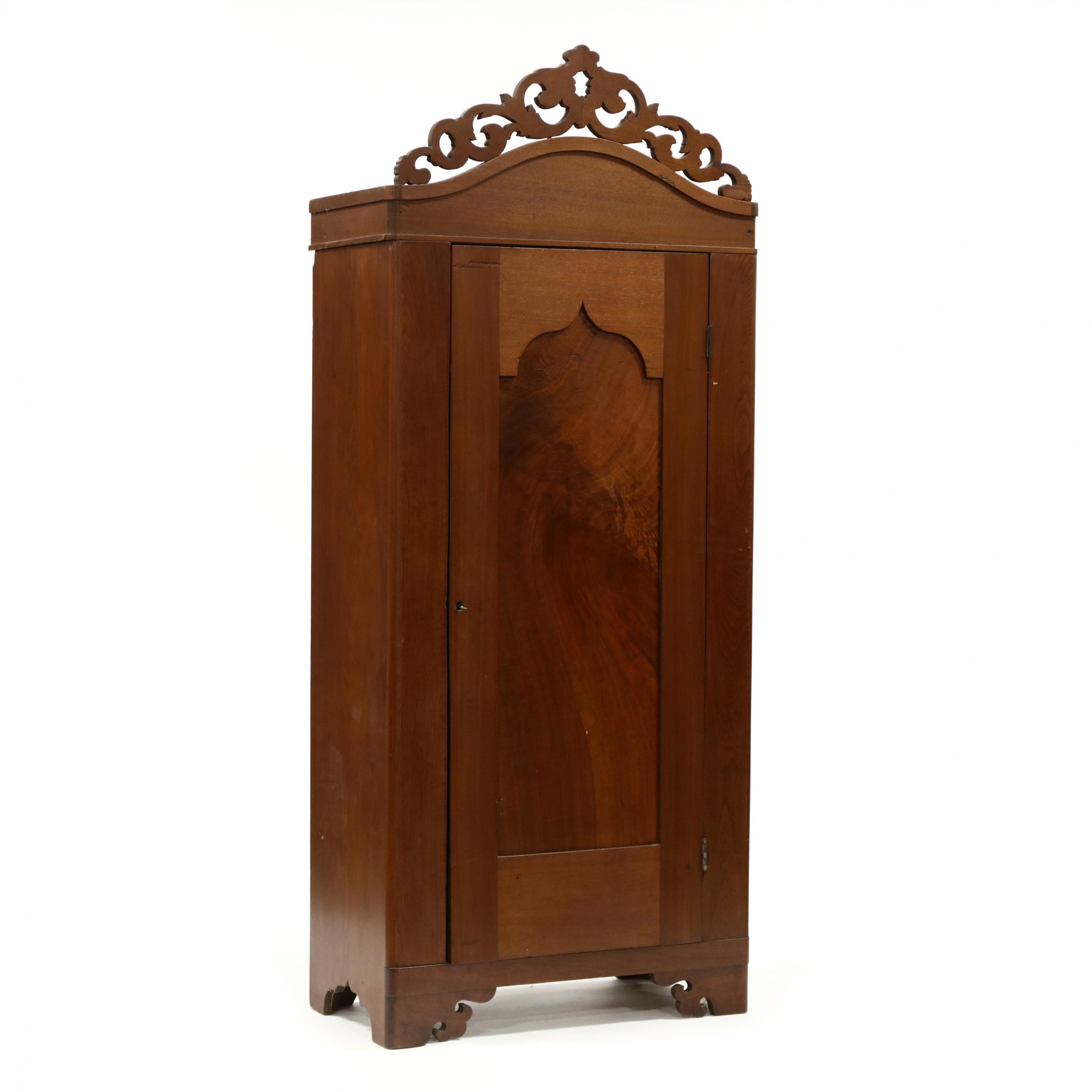 Artwork by Thomas Day, Walnut Wardrobe, Made of white pine