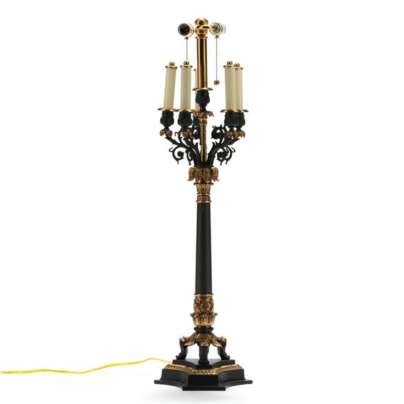 Neoclassical Style Candelabra Table Lamp
