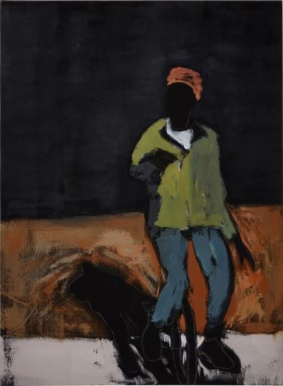 On the Verge: Green by Reggie Burrows Hodges, Executed in 2020