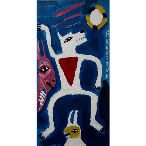 UNTITLED (CREATURES OF THE NIGHT) by Floyd Kuptana