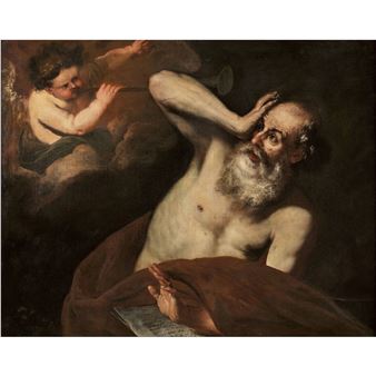 Die Vision des Heiligen Hieronymus. - Juan Do