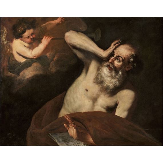 Die Vision des Heiligen Hieronymus. - Juan Do