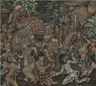 "Tebesaya, Peliatan, Ubud, Bali" - Wayan Warsa