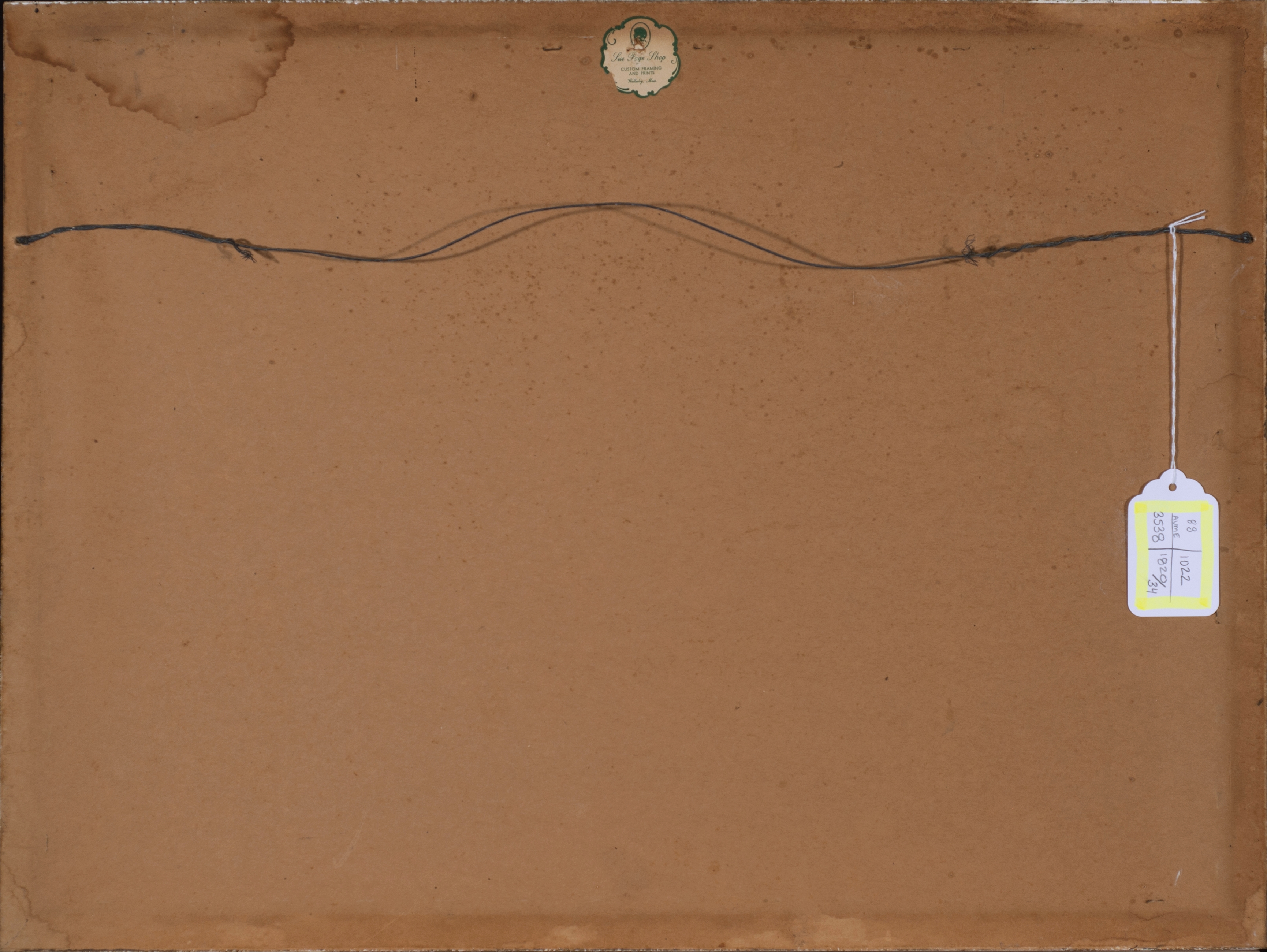 Artwork by C. Aume, Beach House, Bermuda, Made of Watercolor on paper